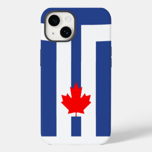 Coque Pour iPhone 14 Étui Case-Mate patriotique avec drapeau de Toronto