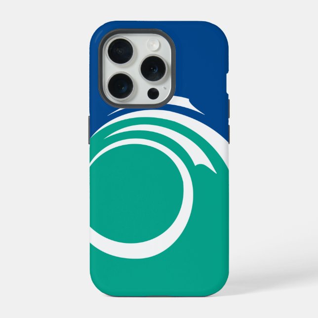 Coque iPhone Étui Case-Mate pour Apple iPhone 15 Pro, drapeau d (Verso)