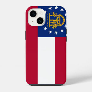 Coque Pour iPhone 14 Étui Case-Mate pour iPhone 14 avec drapeau de Géor