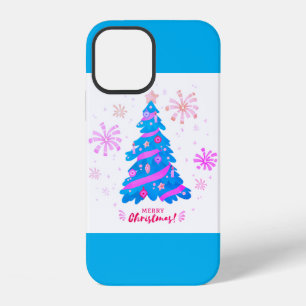 Coque iPhone 12 Étui Case-Mate pour iPhone à aquarelle festive Noë