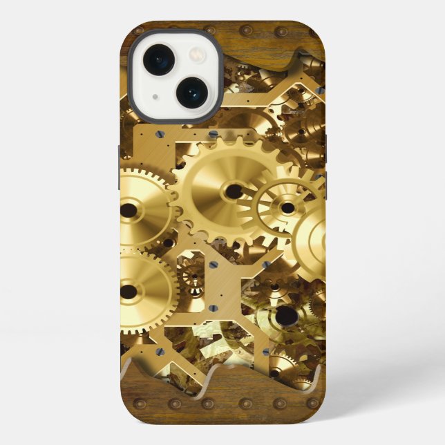 Coque iPhone Étui Case-Mate Radical Steampunk 3 (Verso)