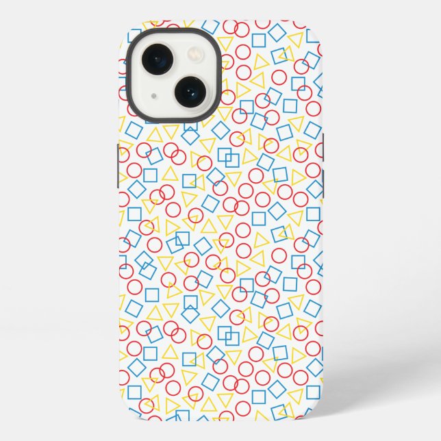 Coque iPhone Étui Circle Triangle Square Case-Mate pour iPhone (Verso)