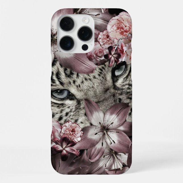 Coque iPhone Étui Classy Cheetah pour iPhone 16 Pro Max (Verso)