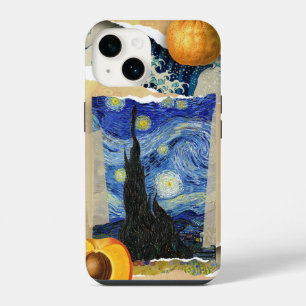 Coque Pour iPhone 14 Étui Collage d'Art de Peintures Célèbres Case-Mate