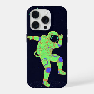 Coque iPhone 15 Pro Étui d'astronaute dansant