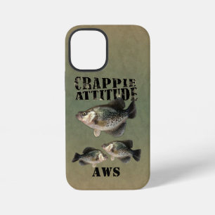 Coque iPhone 12 Mini Étui de pêche à attitude Crappie Case-Mate pour iP
