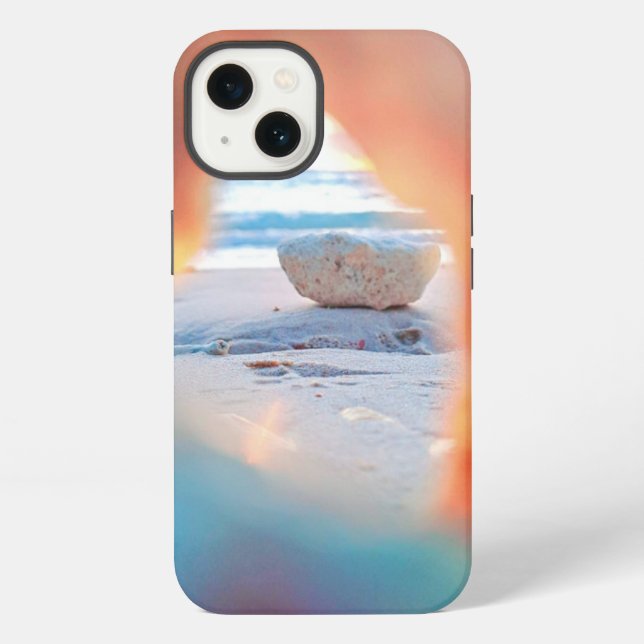 Coque iPhone Étui de porte-clés Rêve Côtiers (Verso)