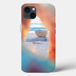 Etui iPhone 13 Étui de porte-clés Rêve Côtiers