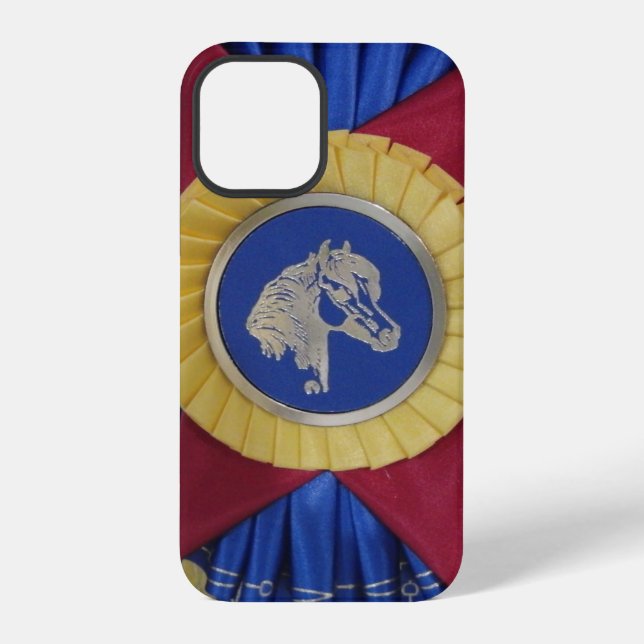 Coque iPhone Étui de rosette de concours hippique Case-Mate pou (Verso)