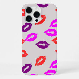 Coque iPhone 16 Pro Max Étui de smartphone avec un motif de baiser