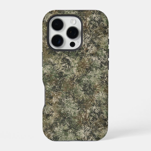 Coque iPhone Étui de téléphone à camouflage robuste (Verso)