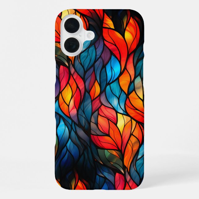 Coque iPhone Étui de téléphone à design artistique (Verso)