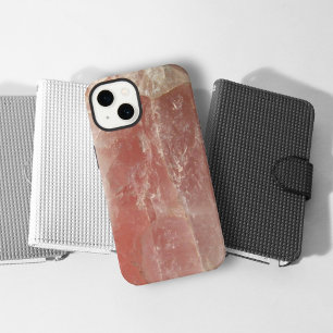 Etui iPhone 13 Étui de téléphone à l'aspect de pierre naturelle Q