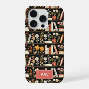 Coque iPhone 15 Pro Étui de téléphone à l'effigie d'une bibliothèque f