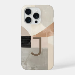 Coque iPhone 15 Pro Étui de téléphone à lettre J minimaliste – Concept