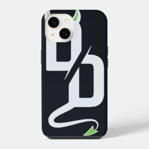 Coque Pour iPhone 14 Étui de téléphone à monogramme Devious Development