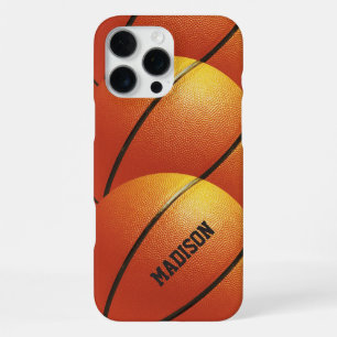 Coque iPhone 16 Pro Max Étui de téléphone à monogramme personnalisé de bas