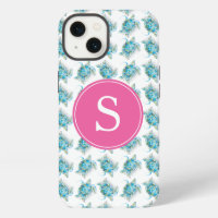 Étui de téléphone à monogramme Tortue de mer