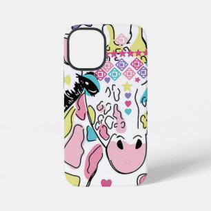 Coque iPhone 12 Mini Étui de téléphone à motif animal vibrant