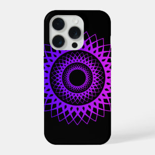 Coque iPhone 15 Pro Étui de téléphone à motif géométrique