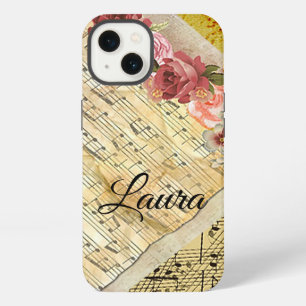 Etui iPhone 13 Étui de téléphone à musique personnalisé avec note