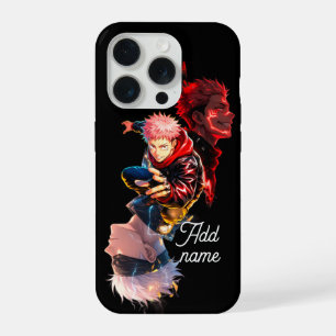 Coque iPhone 15 Pro Étui de téléphone à nom personnalisé Anime – Jujut