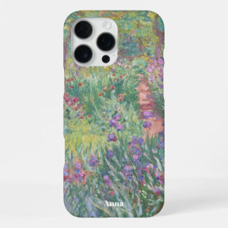 Coque iPhone 16 Pro Max Étui de téléphone à nom personnalisé – Cadeau flor
