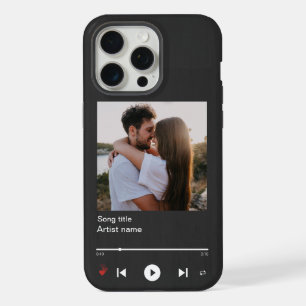 Coque iPhone 15 Pro Max Étui de téléphone à plaque musicale personnalisée