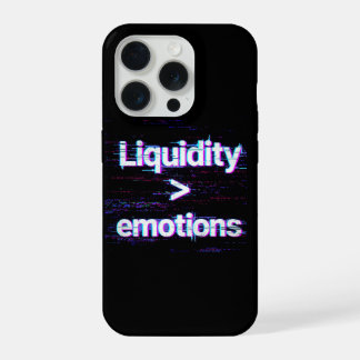 Coque iPhone 15 Pro Étui de téléphone à problème de liquidité plutôt q
