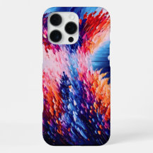 Étui de téléphone à texture de peinture à l'huile