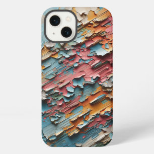 Etui iPhone 13 Étui de téléphone abstrait à peinture écaillée rus
