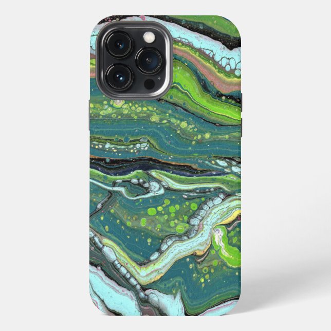 Coque iPhone Étui de téléphone abstrait Jada 1 (Verso)