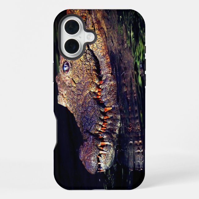 Coque iPhone Étui de téléphone Alligator (Verso)