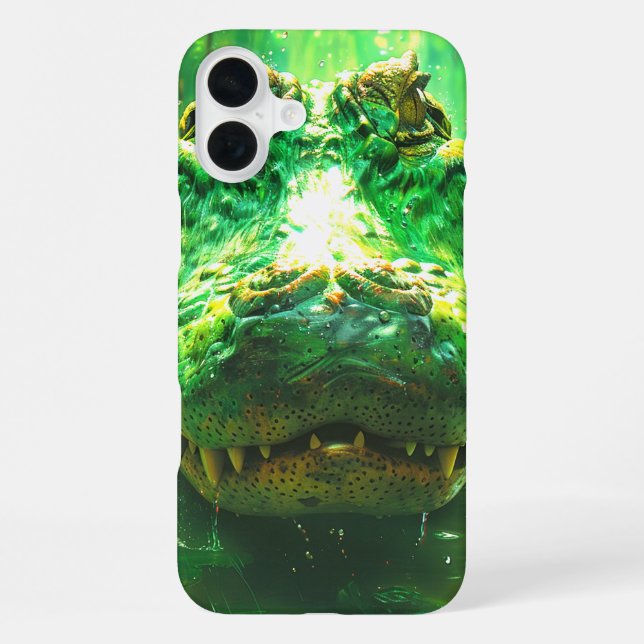 Coque iPhone Étui de téléphone Alligator (Verso)