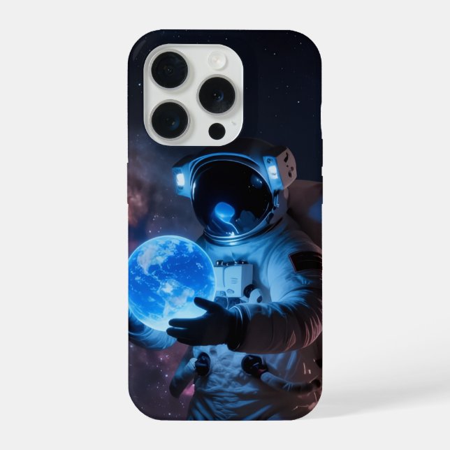 Coque iPhone Étui de téléphone Astronaute  (Verso)
