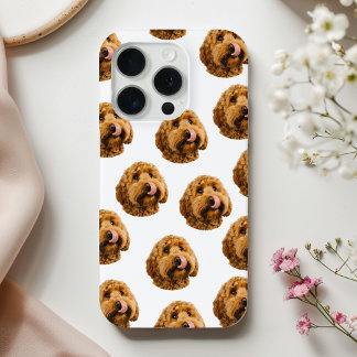 Coque iPhone 15 Pro Étui de téléphone avec photo de compagnie personna
