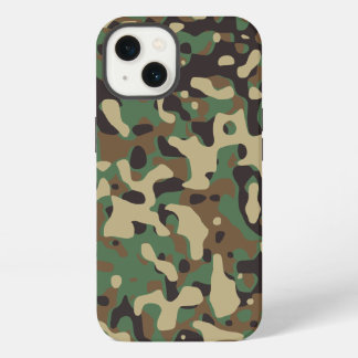 Etui iPhone 13 Étui de téléphone camouflage