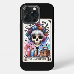 Etui iPhone 13 Pro Étui de téléphone Carte Tarot Coiffeur