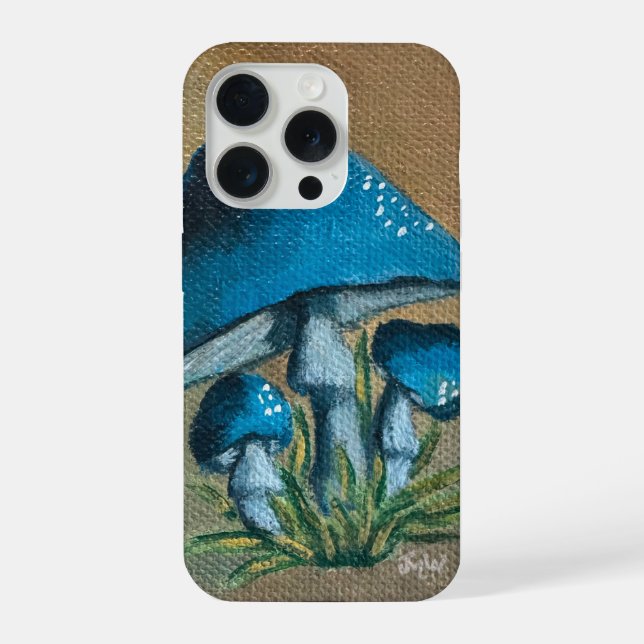 Coque iPhone Étui de téléphone champignon (Verso)