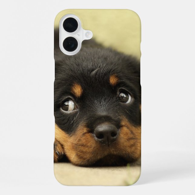 Coque iPhone Étui de téléphone chiot (Verso)