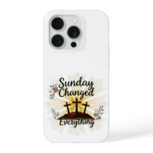 Étui de téléphone chrétien Changement du dimanche