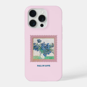 Coque iPhone 15 Pro Étui de téléphone citation Tomber amoureux Van Gog