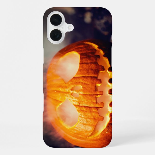 Coque iPhone Étui de téléphone citrouille (Verso)