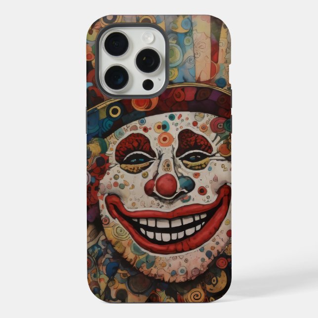 Coque iPhone Étui de téléphone Clown (Verso)