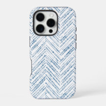Étui de téléphone côtier à flèches chevron blanc b