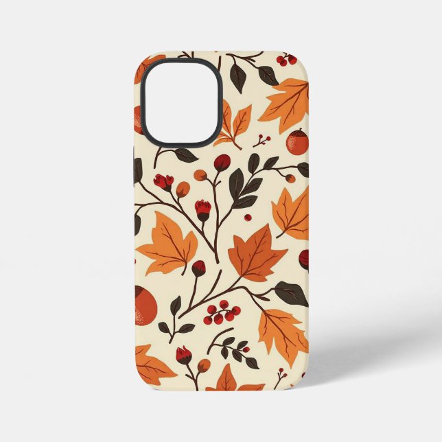 Coque iPhone Étui de téléphone Cozy automne (Verso)