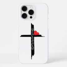 étui de téléphone croix bénie