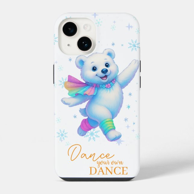 Coque iPhone Étui de téléphone Danse ta propre danse (Verso)