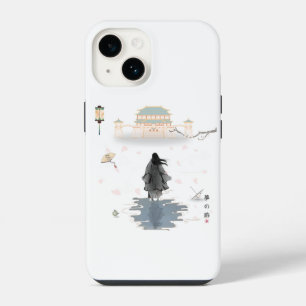 Coque Pour iPhone 14 Étui de téléphone d'art oriental calme aux rêves v