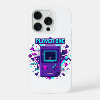 Coque iPhone 15 Pro Étui de téléphone de jeu de console vintage 90s